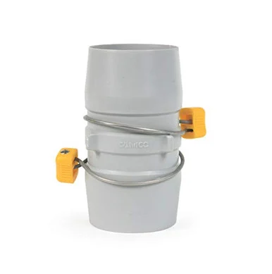 Camco Easy Slip Internal Hose Coupler with Slip-Lock Rings - Securely Connects Two Sewer Hoses Together - Odor and Leak Proof Connection (39163)