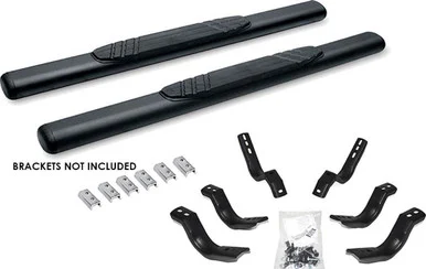 Big Country 3940520 Widesider Platinum Side Bars Textured Black Powder Coat 52" Bars Only - big country truck accessories