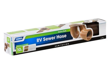 Camco 39621 Hts 10' Hd Sewer Hose Brown 39621_68