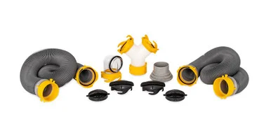 Camco 39672 RV SuperKit Sewer Hose Kit with Wye 20' 39672_68