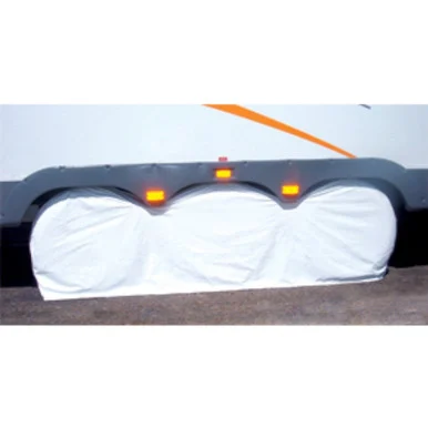 Adco 3983 Triple Axle Tyre Gards - White 3983_100
