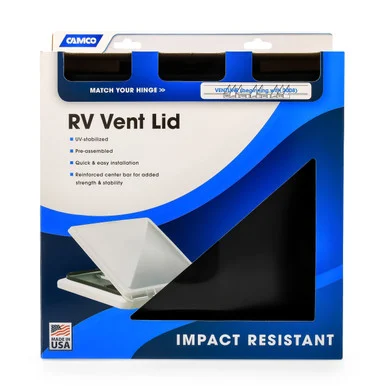 Camco 40176 Replacement Vent Lid (Ventline Models 2008 & Up Black Polypropylene)
