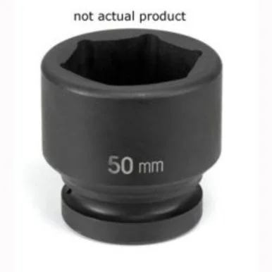 Grey Pneumatic 1"Drivex28mmStandard 1" Drive 6 Point Metric Impact Socket 28mm 4028M