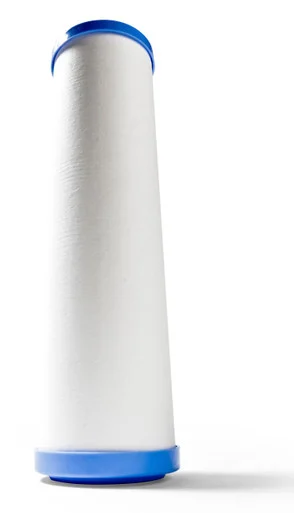 Camco 40624 Evo Premium Replacement Water Filter Cartridge for RVs - Replaces Evo Water Filter Housing | Filters Down to 5 Microns | Easy to Install - White 40624_68