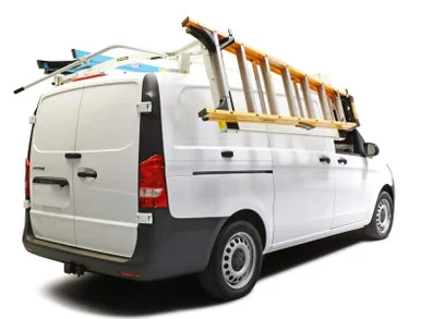 Kargo Master 4092L Drop Down Steel Ladder Rack - holman
