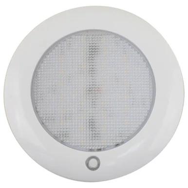 Scandvik 41462P Slim 5" Dome Light - Warm White/red - 10-30v