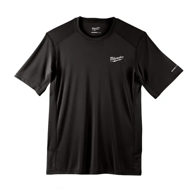 Milwaukee Electric Tools 414B-3X Milwaukee Tool Workskin Light Ss Shirt - Black 3x