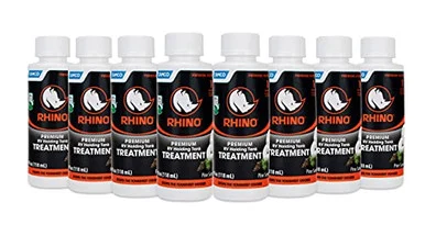Camco 41511 Rhino Heavy Duty Holding Tank Treatment -Eliminates Tough Odors in Your RV Tote Tank for Up to 7 Days and Digests Waste and Tissue - Pine Scent - 4 oz (8 Pack) 41511_68