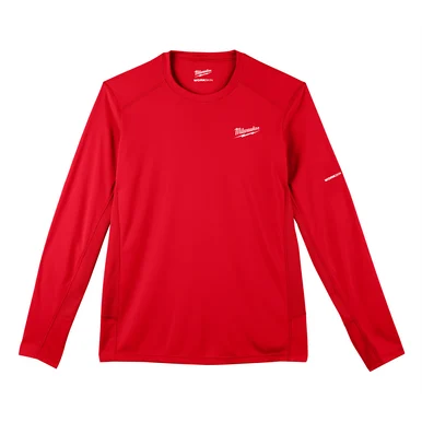 Milwaukee Electric Tools 415R-XL Milwaukee Tool Workskin Light Ls Shirt - Red Xl