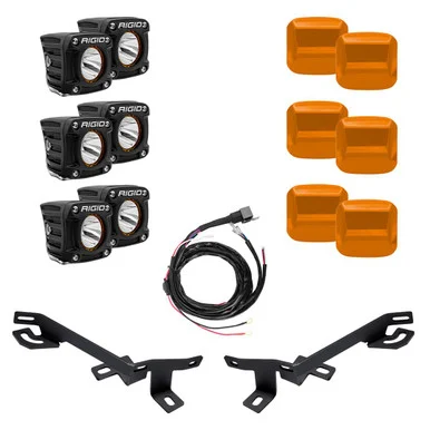 Rigid Industries 41637 Headlight Pod Light Kit for Can-Am