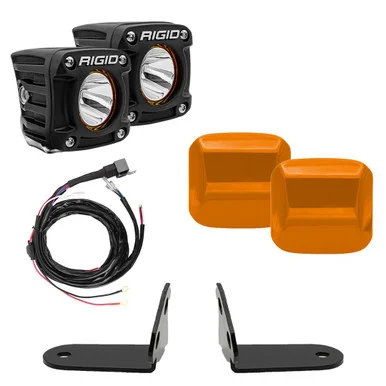 Rigid Industries 41673 A-Pillar Pod Light Kit for Polaris RZR