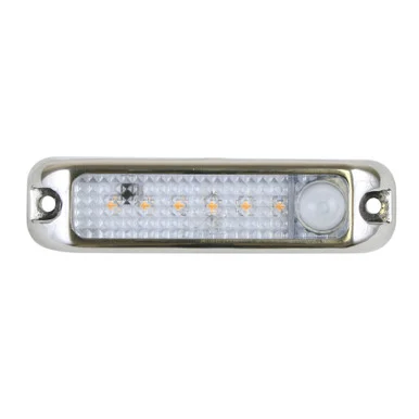 Scandvik 41746P 4" Locker Light W/motion Sensor - 10-30v - Ss