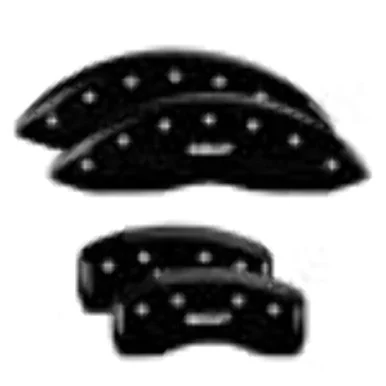 MGP Caliper 42021SMGPBK Engraved Caliper Covers - 4