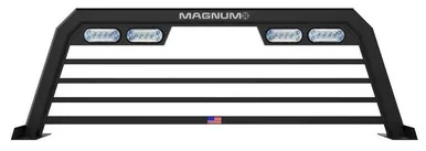 Magnum Truck 420HPBRE2NB High Profile Lighted Headache Rack for 2020-2023 GM 2500+