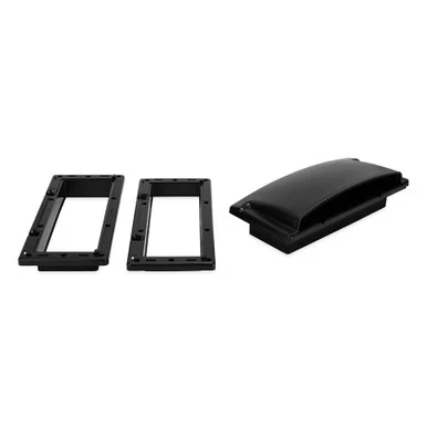 Camco 42493 RV Range Hood Vent Replacement Black 42493_68