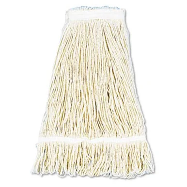 Boardwalk 424CEA Pro Loop Web/tailband Wet Mop Head, Cotton, 24oz, White