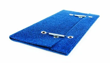 Camco 42924 18 RV Step Rug - Blue