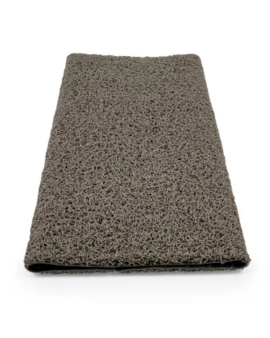 Camco 42964 Gray Premium Wrap Around RV Step Rug (PVC Material (17.5 x 18))