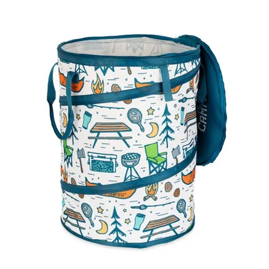 Camco 42997 Pop-Up Utility Container 18 x 24" Campsite Design