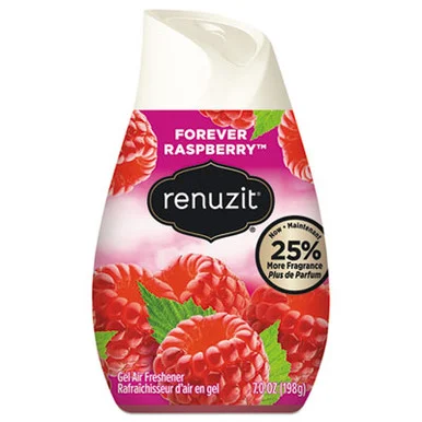 Dial Professional 43111CT Adjustables Air Freshener, Forever Raspberry, 7 Oz Solid, 12/carton