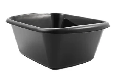 Camco Mini Dish Wash Pan - Perfect for RV Sinks- Marine Sinks- Compact Kitchen Sinks- Camping and Outdoors - Black (43515)-One Size