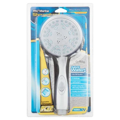 Camco 43713 Shower Head Kit Chrome
