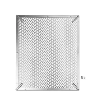 Camco 43995 Screen Door Lower Aluminum Grille Adjustable 20-29"