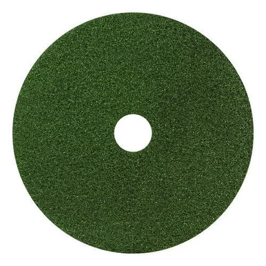 Americo Manufacturing 442413 Black Diamond 3000 Grit Diamond Pad, 13" Diameter, Black/green, 2/carton