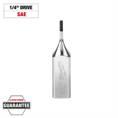 Milwaukee Electric Tools 45-34-1020 Milwaukee Tool 1/4" Drive 1/16" Hex Bit Socket