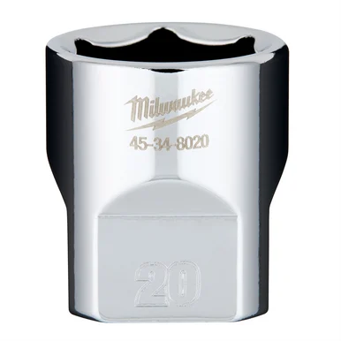 Milwaukee Electric Tools 45-34-8020 Milwaukee Tool 3/8" Drive 20mm Socket