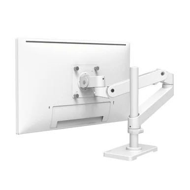 Ergotron 45695290 Single Monitor Desk Mount Tall Pole White
