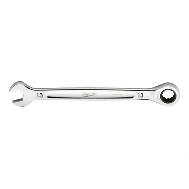 Milwaukee Electric Tools 45-96-9313 Milwaukee Tool 13mm Metric Ratcheting Combination Wrench, 12-point, Steel, Chrome