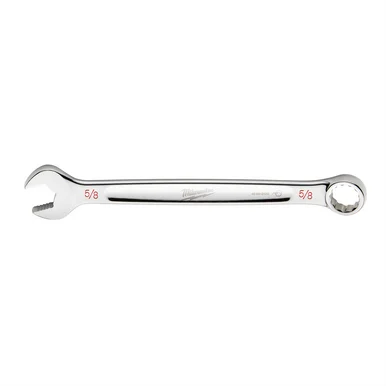 Milwaukee Electric Tools 45-96-9420 Milwaukee Tool 5/8" Sae Combination Wrench, 12-point, Steel, Chrome, Ergonomic, I-beam Handle
