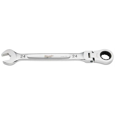 Milwaukee Electric Tools 45-96-9624 Milwaukee Tool 24mm Flex Head Ratcheting Combination Wrench