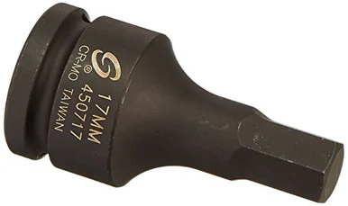 Sunex Tools 3/4" DR. 17MM HEX Driver Impact Socket (450717)