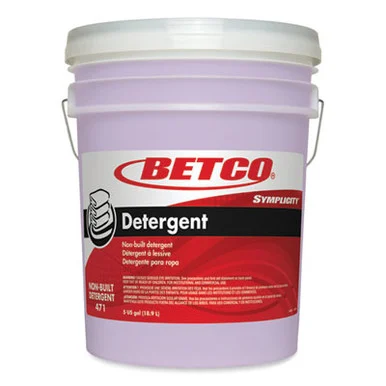 Betco 4717800 Symplicity Laundry Detergent, Lavender Scent, 5 Gal Pail