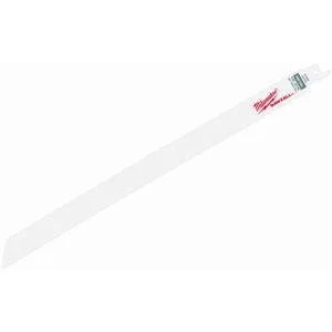 Milwaukee Electric Tools 48-00-5189 Milwaukee 5-pack Of 12 With 18 Tpi Thin Metal Cutting Sawzall Reciprocating Saw Blades