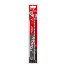 Milwaukee Electric Tools 48-00-5502 Milwaukee Sawzall The Torch Blade 5 Pack With Carbide Teeth 7t 9 In. Long