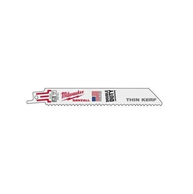 Milwaukee Electric Tools 48-01-6184 Milwaukee 50-pack Of 6 In. With 18 Tpi Medium Metal Cutting Sawzall Reciprocating Saw Blades
