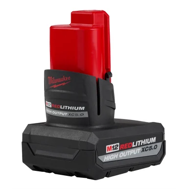 Milwaukee Electric Tools 48-11-2450 M12 Redlithium High Output Xc5.0 Battery Pack
