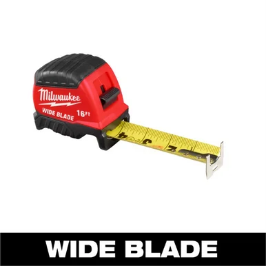 Milwaukee Electric Tools 48-22-1216 Milwaukee Tool 16ft Wide Blade Tape Measure