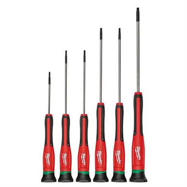 Milwaukee Electric Tools 48-22-2610 Milwaukee Tool 6 Pc Torx Precision Screwdriver Set W/ Case