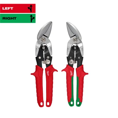 Milwaukee Electric Tools 48-22-4553 Milwaukee Tool 2 Piece Offset Aviation Snip Set