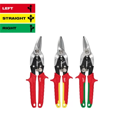Milwaukee Electric Tools 48-22-4563 Milwaukee Tool Aviation Snip Set - 3 Piece