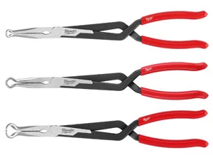 Milwaukee Electric Tool 48-22-6563 3 Piece Long Reach Hose Grip Pliers Set