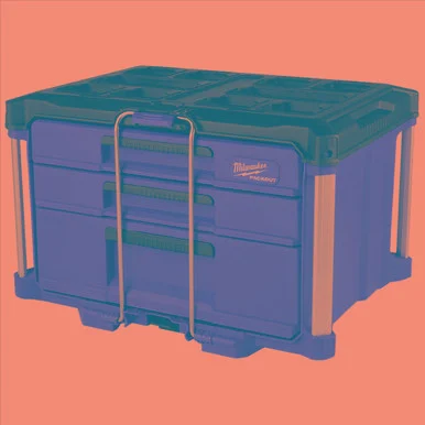 Milwaukee Electric Tools 48-22-8447 Milwaukee Tool Packout Multi-depth 3-drawer Tool Box