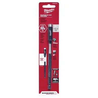 Milwaukee Electric Tools 48-32-4511 Milwaukee 1-pack Of 6 In. Shockwave Impact Duty Magnetic Bit Holder