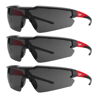 Milwaukee Electric Tools 48-73-2054 Milwaukee Tool 3pk Safety Glasses - Tinted Anti-scratch Lenses