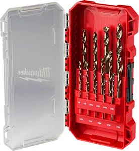 Milwaukee Electric Tools 48-89-2370 Milwaukee Tool Red Helix Cobalt Drill Bit Set ‐ 15pc