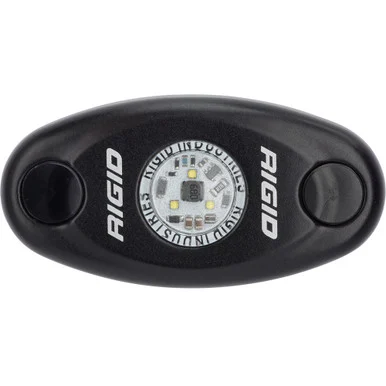 Rigid Industries 480023 A-series Black Low Power Led Light - Single - Neon White